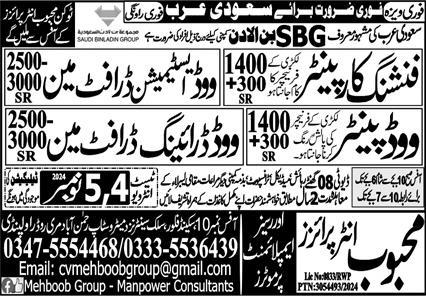 Jobs in 2024 for Wood Painters and Draftsmen